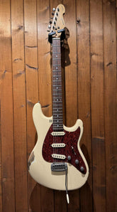 Sandberg California ST Stratocaster hardcore aged cream beg